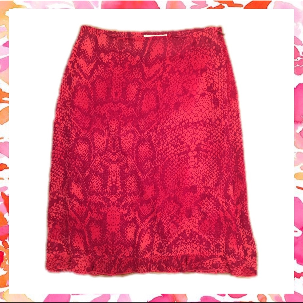 Vertigo Made in France Pink Snake Print